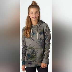 101. Burton Heron Dryride Floral Hoodie